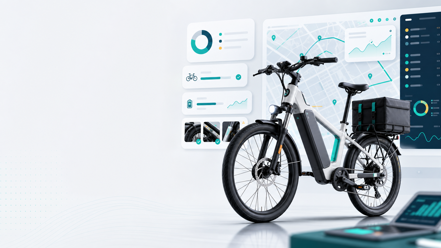 Карта и IoT-контроль велопарка RideOS